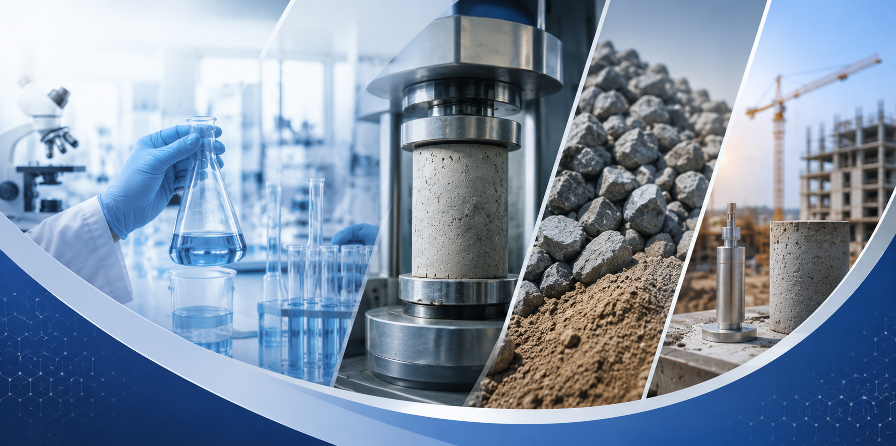 Materials testing services at Tarmak Laboratories