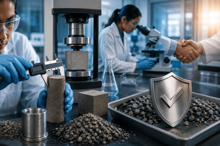 Chemical analysis testing at Tarmak Laboratories